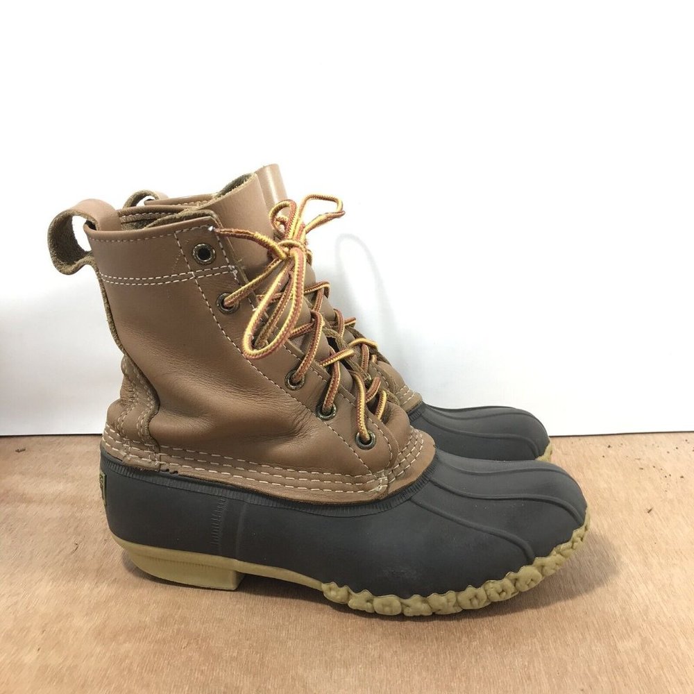 L.L. Bean Brown and Black Winter Boots